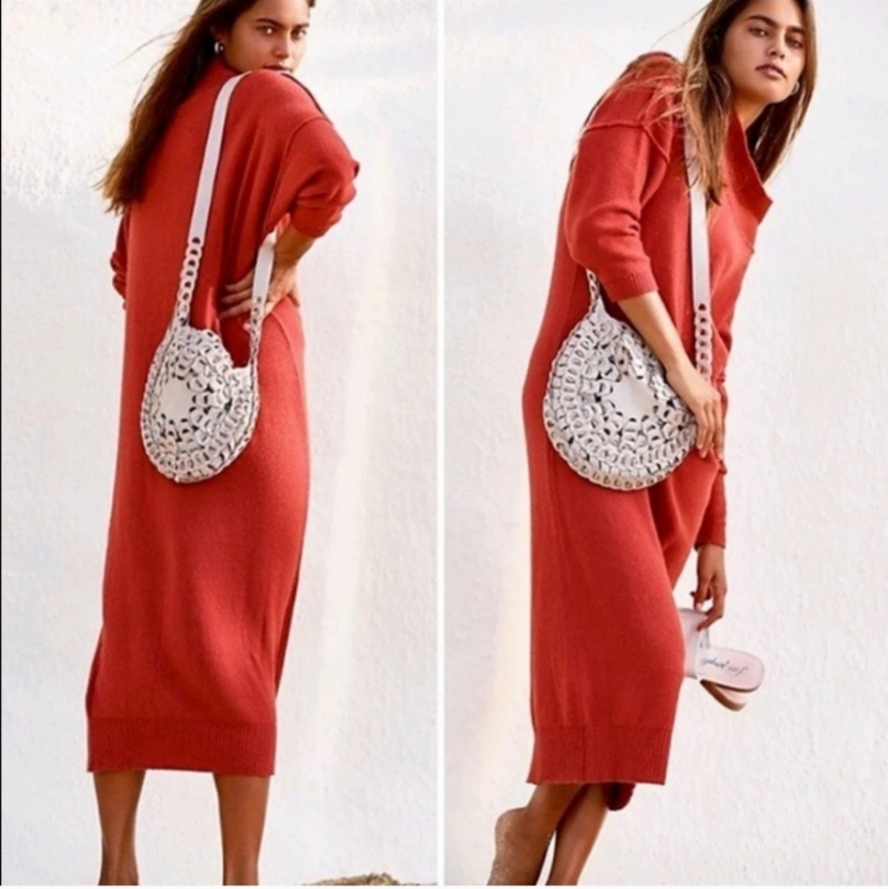 Free People Midi Maxi Sweater Dress